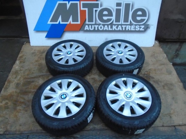 R/DB! [GYRI HASZNLT] BMW LEMEZFELNI SZETT 16" - 205/60R16 - 92H -